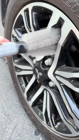 Bộ chổi chà cọ rửa mâm vành bánh xe ô tô chuyên dụng #choicovanhxeoto #choichabanhxe #ruaxe 