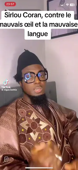 Sirlou Coran, contre le mauvais œil et la mauvaise langue