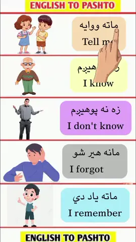 English translation to pashto sentence #englishwithtalha3 #foryour #fypviraltiktok🖤シ゚☆ #viralvideos #talha 