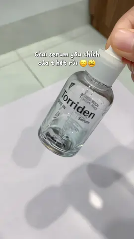 Serum dưỡng ẩm yêu thích của tui #skincare #reviewtattantathah #torriden #serumduongam #serum 