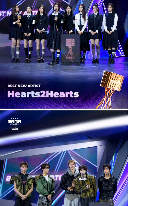 so proud of you guyss🔥🔥 @cortis_bighit @Hearts2Hearts #cortis #hearts2hearts #coer #s2u #mamaawards2025 