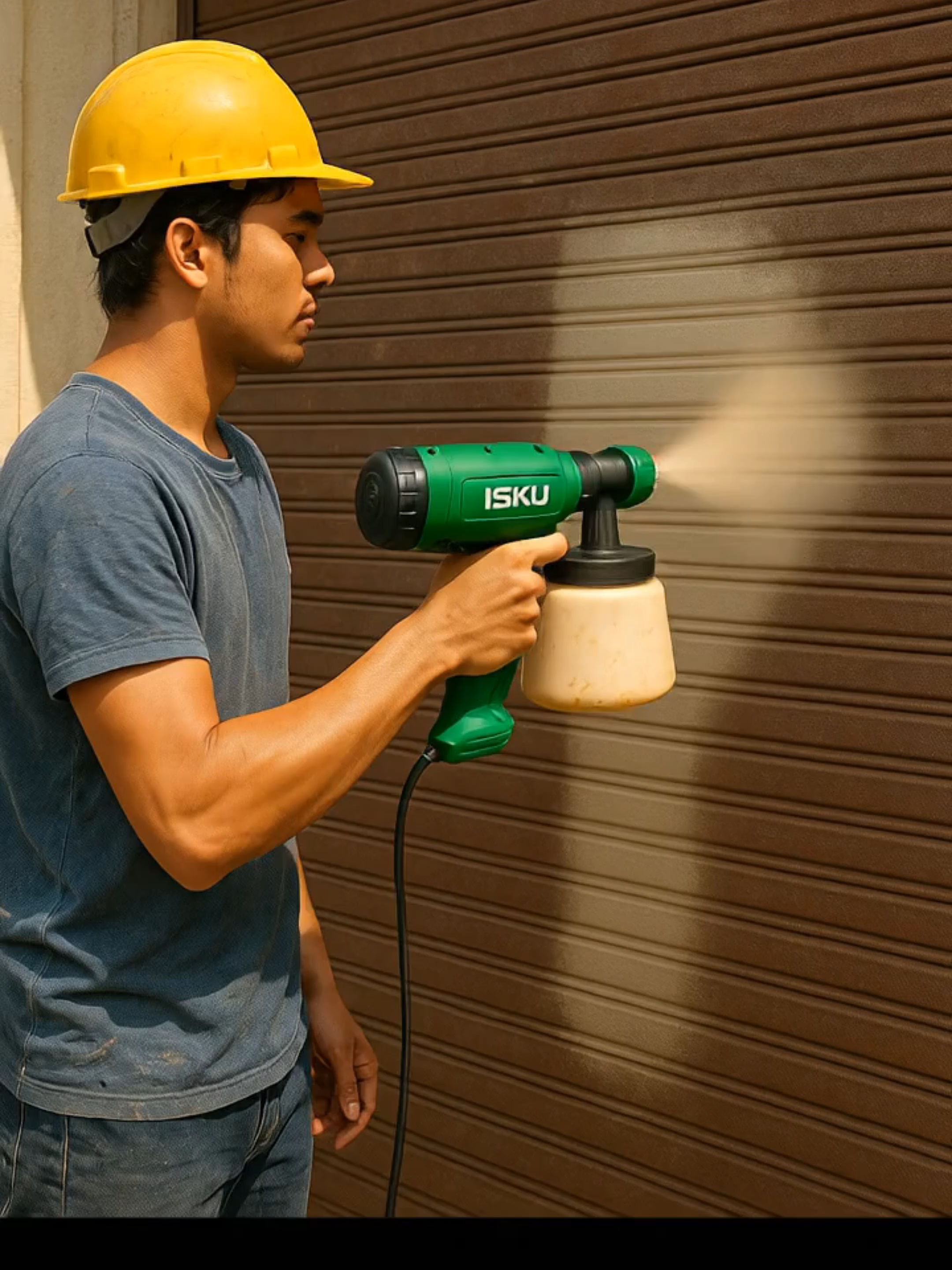 ISKU Electric Spray Gun 400W Semprotan Cat Listrik 800ML