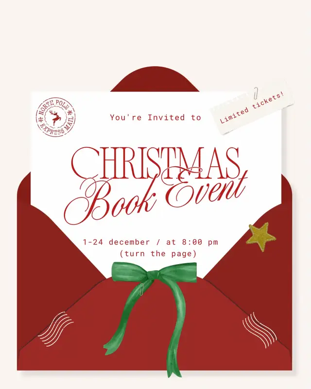 ✨ Let's go ! Je lance mon Calendrier de l'Avent Bookstar 🎄✨ À partir du 1er décembre, je vous embarque pour 24 jours de cadeaux, contenu bookish cosy ❤️‍🔥 J'espère que ça vous plaira autant que j'ai adoré le préparer  #calendarevent #bookish #booklover #bookaddict 