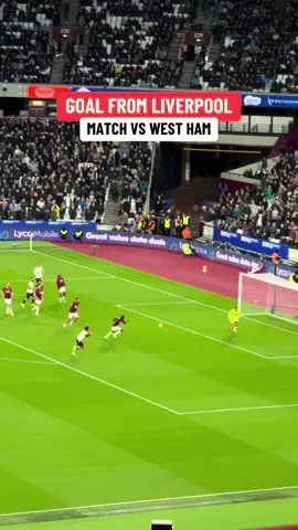 Le second but de Liverpool face à West ham !  #liverpool #liverpoolfc #PremierLeague #football #westham 