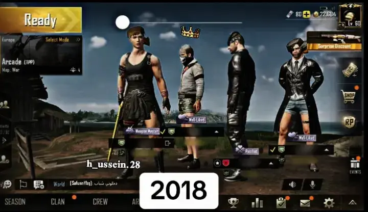 2018😀_2025😞💔#ببجي2018_2019_2020💔 #مواهب_ببجي_موبايل_العربية #اكسبلور #منتاج_ببجي #لقطات_ببجي 