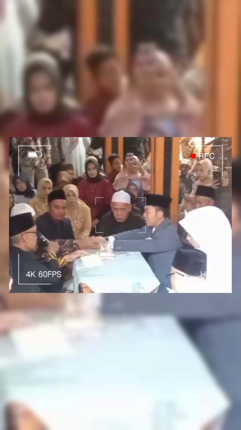 Selebrasi akad ketika mertua dan menantu satu tongkrongan🫵😆 #CapCut #fypシ゚ #pernikahanviral 