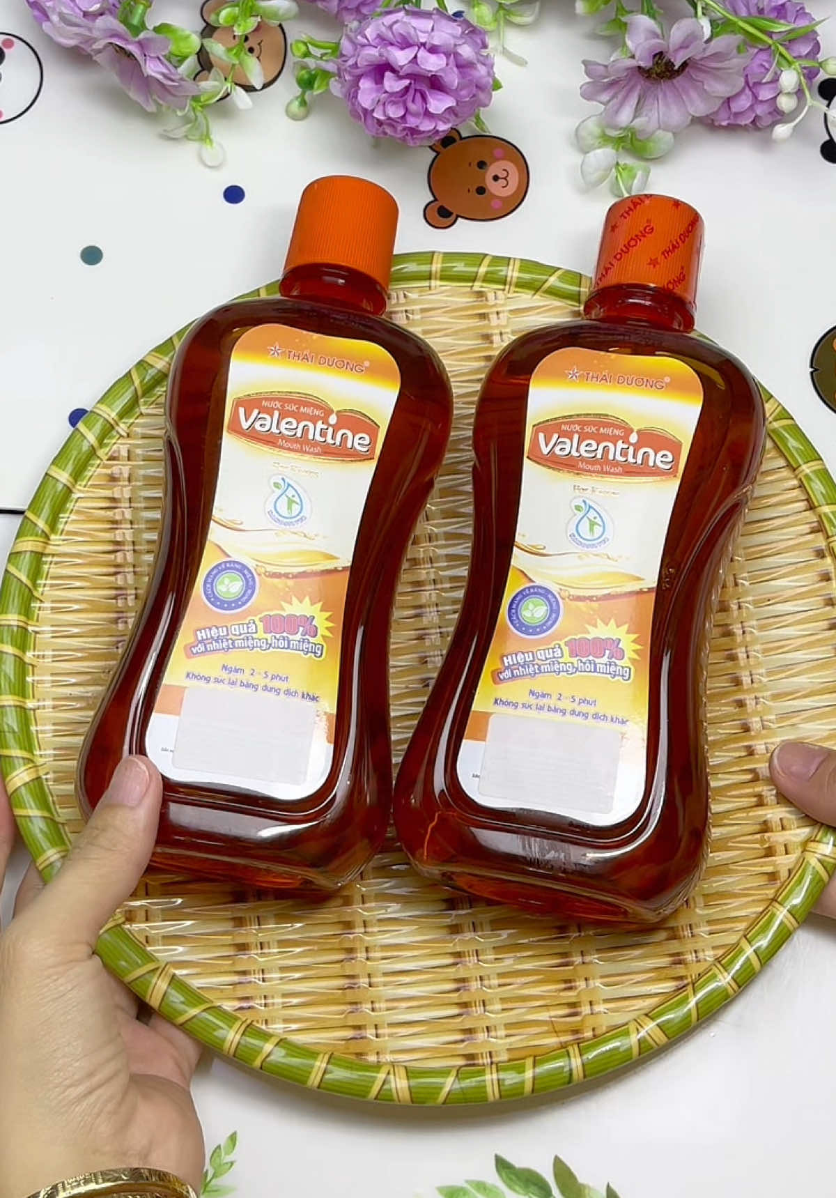 Nước súc miệng sao thái dương #saothaiduong #nuocsucmieng #nuocsucmiengvalentine #giadungnhabap93 