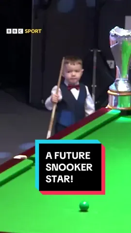 One to watch out for at the snooker. A future star in the making, Jude Owens! #BBCSnooker #Snooker 
