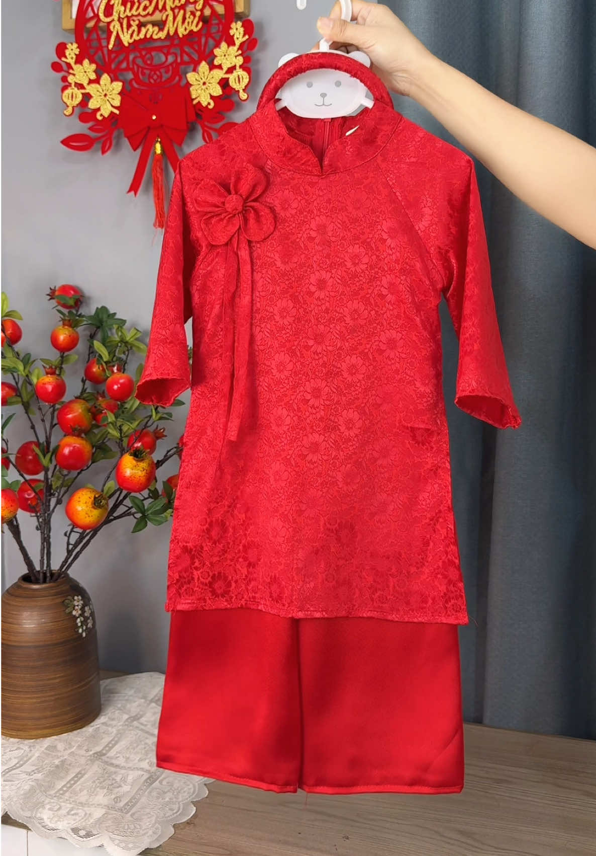 Áo dài bé gái#aodaichobe #aodaibegai #aodaibe #aodai #tet2026 