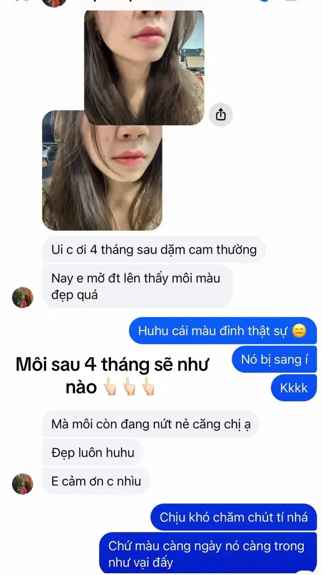 Môi sau 4 tháng phun môi sẽ ra sao 👇🏻👇🏻👇🏻. #môixinhgenZ #môisaubongđẹp #phunmoitunhien #hanoi #hồngđào 