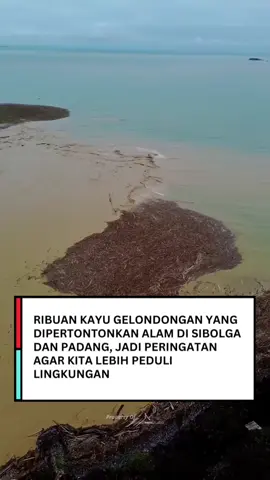 Pantai Parkit berubah jadi lautan kayu... 💔🪵  Pemandangan di Sibolga dan Padang kali ini bener-bener bikin merinding. Bukan cuma air bah, tapi ribuan kayu gelondongan raksasa ikut hanyut sampai menutup bibir pantai dan muara. 🌊🚫 Akses nelayan mati total, wajah pantai berubah drastis. Ini bukan sekadar bencana alam biasa, tapi bukti nyata kalau ada yang 