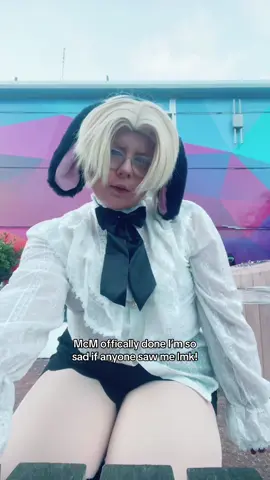 || #BUNNYLUKA || I’m so tired and already have con blues #fyp #mcmbirmingham #cosplay #alienstage 