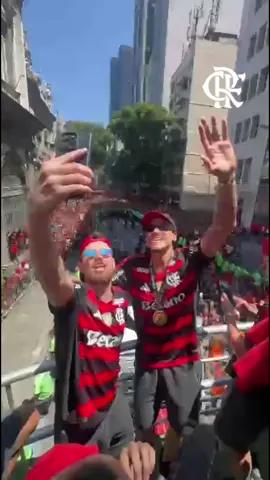 Nação, o Jorginho ta entregue🥹 #quetorcidaéessa #flamengo #libertadores 