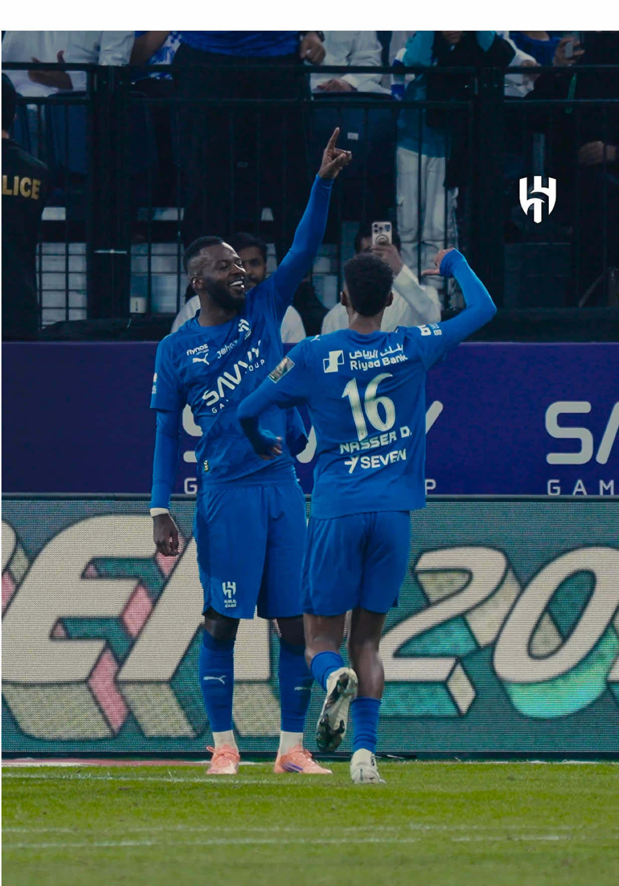 That first goal feeling hit different for Hassan 🤩💙 #AlHilal | #الهلال 