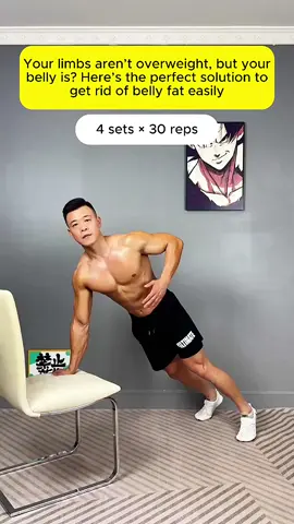 💯💪If you have a big belly and lots of fat on your sides, do these exercises more often! #Fitness #gymmotivation #triceps #training #muscle 