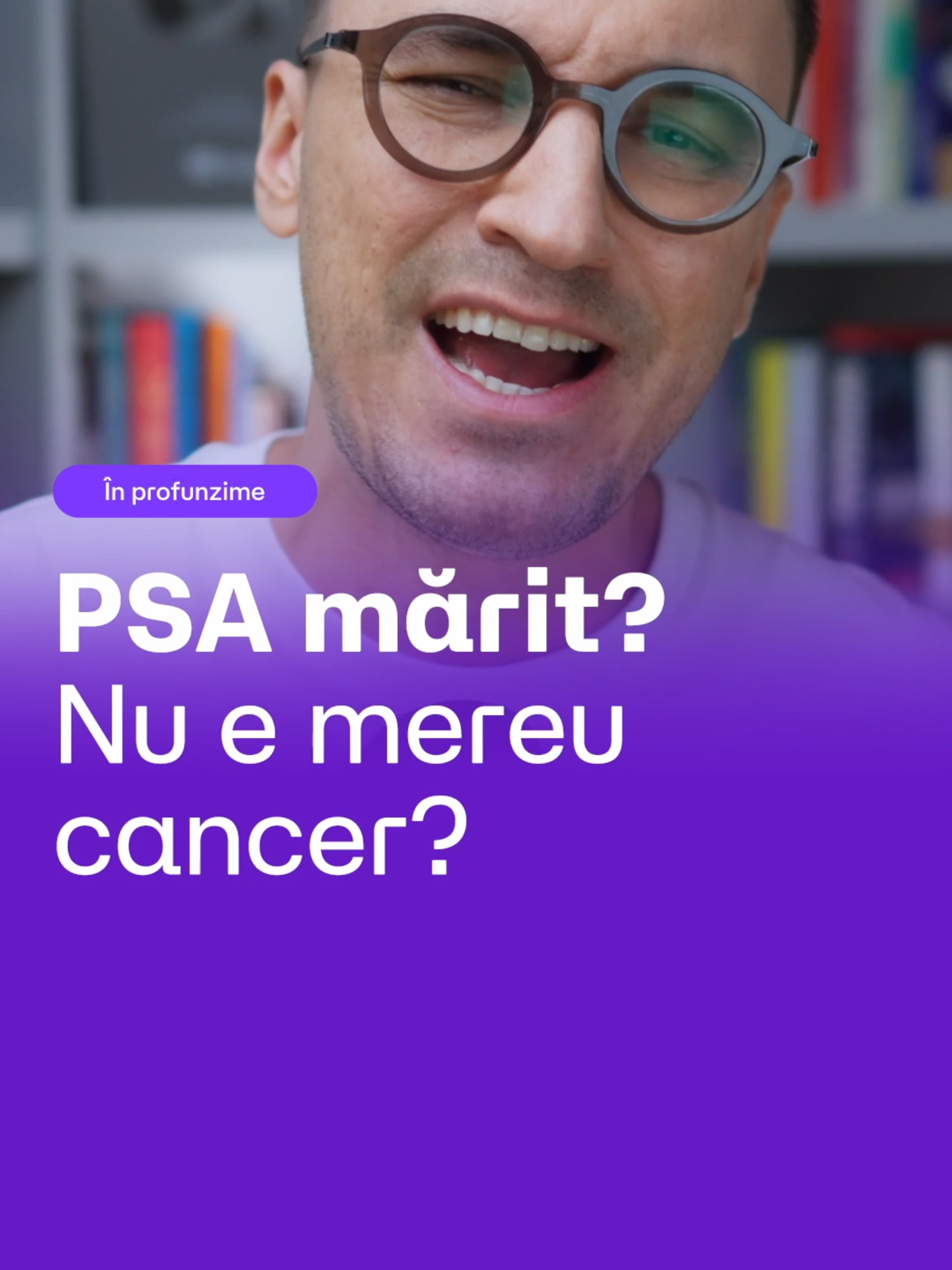 Hai pe doctormihail.ro să vorbim deschis despre PSA - una dintre cele mai importante analize pentru sănătatea bărbaților, dar și una dintre cele mai neînțelese. 👨🏼‍⚕️🧪🔍 În acest episod explic pe înțelesul tuturor ce este PSA (antigenul specific prostatic), de ce contează, ce înseamnă un rezultat crescut și ce trebuie făcut mai departe. Vorbim despre legătura cu cancerul de prostată, dar și despre cauze complet banale care pot ridica temporar valoarea PSA. Un ghid clar, logic și aplicabil,  mai ales pentru bărbații peste 45 de ani și pentru toți cei care vor să ia decizii informate despre propria sănătate. Spor la vizionat! 🎬