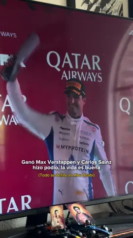 Vivir es increíble 🏎️💙  #maxverstappen #carlossainz #qatargp #f1 #formula1 