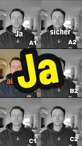 Ja und seine Alternativen #deutsch #deutschlernen #aleman 
