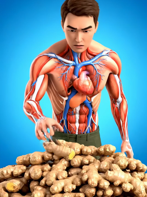 What If You Eat Ginger Everyday For 60 Days ?  #wellness #healtheducation #health #healthandwellness #ginger 