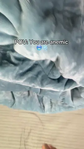 Don’t let a anemic see this 😳 #anemia #blanket #heatedblanket #christmas #cozy 