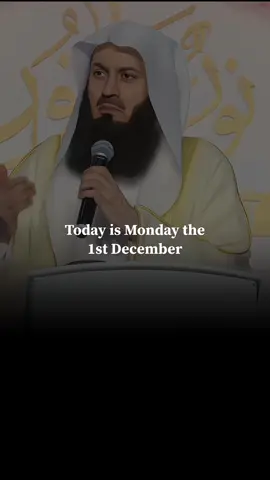 Today is Monday 1st Dec🤍🖤 . . #islamic_video #trustallah #allah #alhamdulillah #viral  .  
