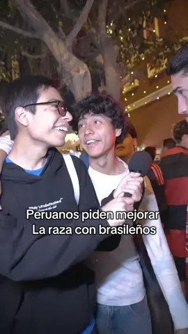 Peruanos piden mejorar la raza con brasileños 🇧🇷🇵🇪 #flamengo #copalibertadores #brasileño #fyp #futbol 