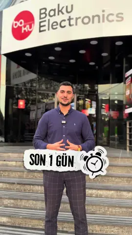 Bu gün super cümə endirimlərinin son günüdür. Bəs sən endirimlərdən yararlandın? 😉