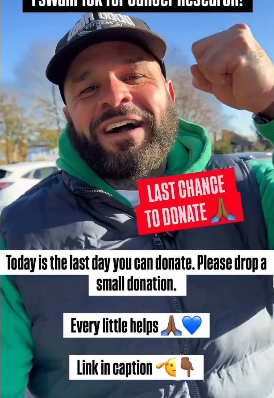 10k swim DONE for Cancer Research 🙏🏾 Proud, tired, emotional. 💧 Every metre was for a cause that matters. Today is the final day to sponsor 👇🏾 https://fundraise.cancerresearchuk.org/page/leons-giving-page-269?feed=0a148896-b7f9-496a-8961-ab5b2c6adaa8 Full journey reel drops tomorrow.