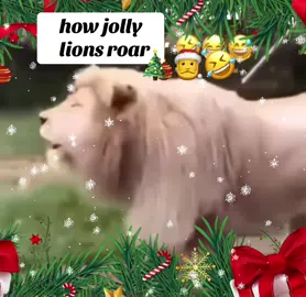 jolly posting is back #fyp #jollyposting #christmas #lion #xyzabc 