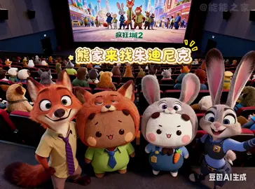 当一二布布进入疯狂动物城😍 When YiEr and Bubu enter Zootopia 😍 #cute #yierbubu #Relationship #bubududu #dudu