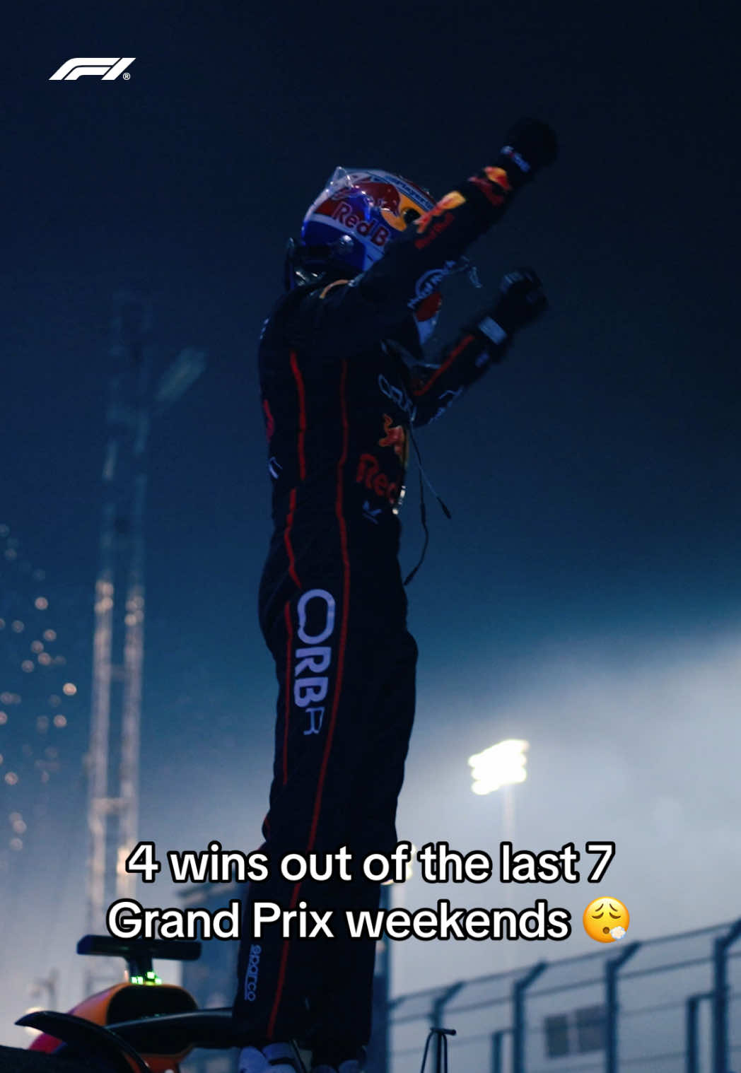 from 104 points behind in the championship battle, to now just 12 🤯 #f1 #qatargp #maxverstappen 
