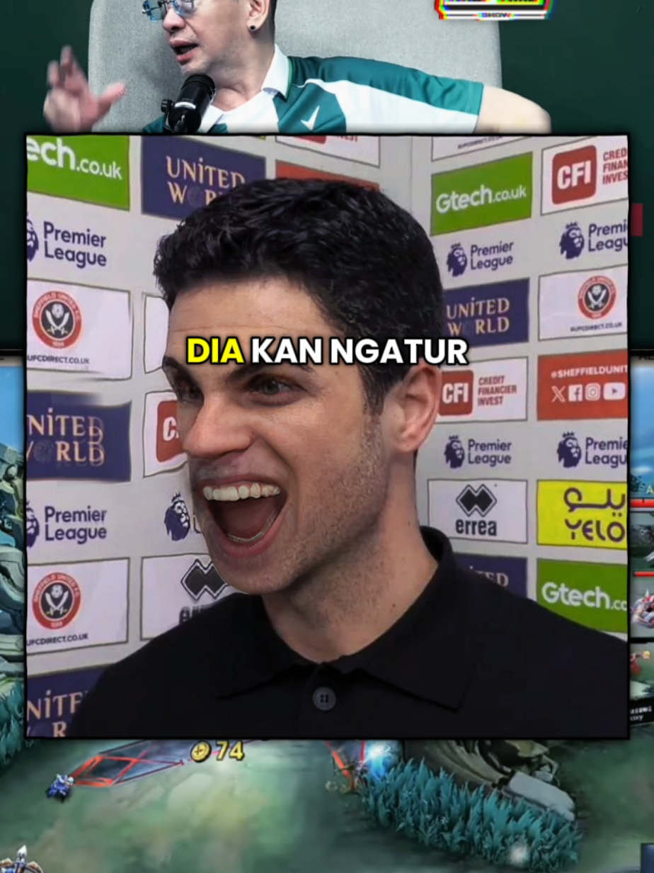 Komentar Coach Justin Arsenal nggak bisa menang lawan 10 pemain Chelsea Arteta lagi yang kena wkwkwk #chelsea #arsenal  #MLBBXSpongeBob #MLBBFriendFest #MLBB 