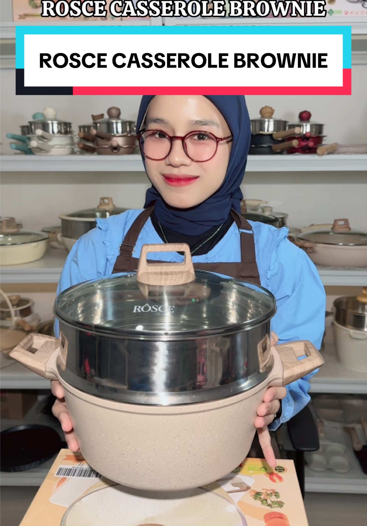 BANTING HARGA HANYA DI LIVE ! Rosce Casserole Brownie Set Kukus #mayba #promomakanharian #fyp #casserole #pancisup 