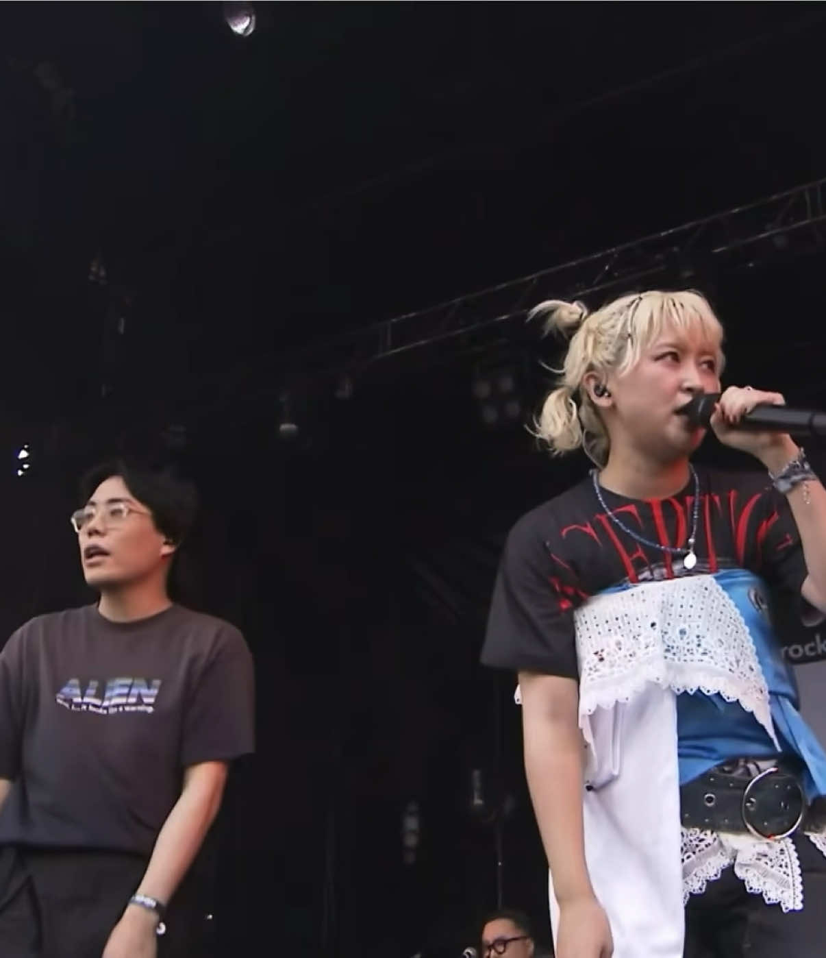 礼賛ライブにくるま登場！#礼賛　#ロッキン #サーヤ #くるま