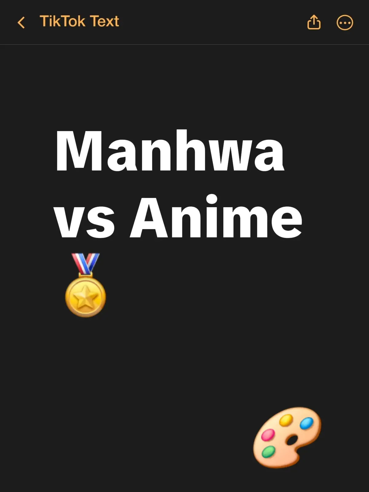 مانهوا مقابل الانمي في رسم صراحه مانهوا افضل.  .  الأنمي قد يتميّز بجودة عالية من حيث الرسوم التفصيلية والإخراج الذي يبرز المشاهد القتالية والعاطفية بشكل جذاب. كما أنّ القصة غالباً ما تكون متماسكة ومليئة بالعناصر التي تشد المشاهد وتجعله يستمر في المتابعة. إضافة إلى ذلك، تطوّر الشخصيات يكون عميقاً ويمنح العمل طابعاً إنسانياً مميزاً. ورغم كل هذه المميزات، قد لا يحظى الأنمي بالشهرة الواسعة بسبب ضعف التسويق أو صدوره في وقت تكثر فيه الأعمال المنافسة. لذلك يبقى من الأعمال الجيدة التي لم تأخذ حقّها من الانتشار. #manhwa #animefyp #sololeveling #TheBeginningAfterTheEnd #TheGodofHighSchool 