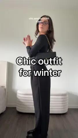 amazon chic outfit idea! whole fit is in my Amazon storefront #amazonoutfit #fallfashion #goingoutoutfit #falloutfitinspo #falloutfitideas 