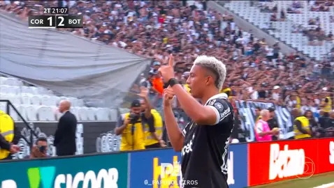 GOL DO BOTAFOGO! BARRERA. CORINTHIANS 1X2 BOTAFOGO #brasileirao #fy #Botafogo golaço do barrera hoje jogo do botafogo