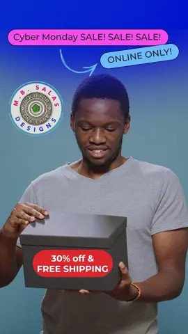 🔥 CYBER MONDAY just got LOUD.⚡️ From 12/1–12/19, shop the drop + grab your favorites from M.B. Salas Designs at promo prices.                     Limited. Bold. NYC-born.  #cybermondaysale #nycfashion #streetwearbrand #unisex #SmallBusiness 