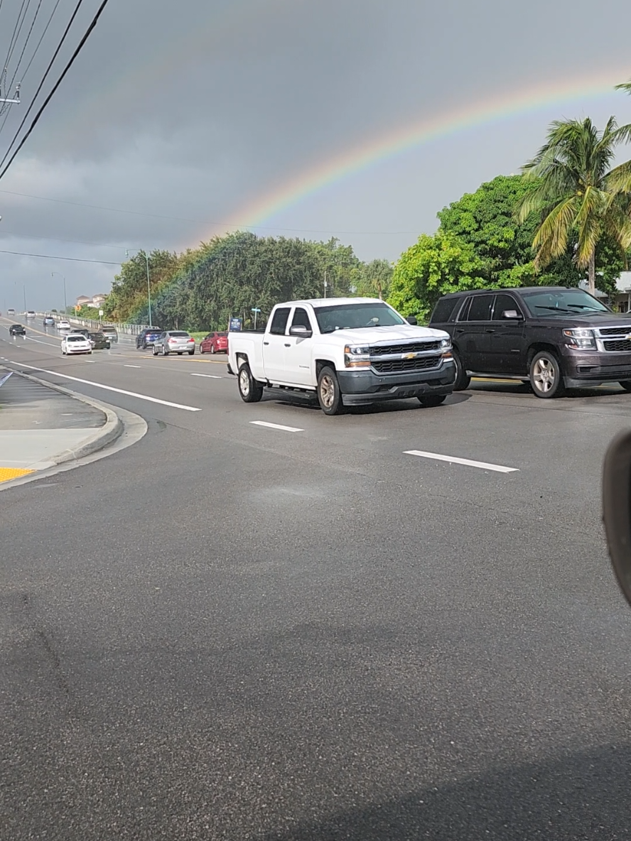 I think I found the end of the rainbow  #rainbow #endoftheroad #foryoupage #foryourpage #fyp 