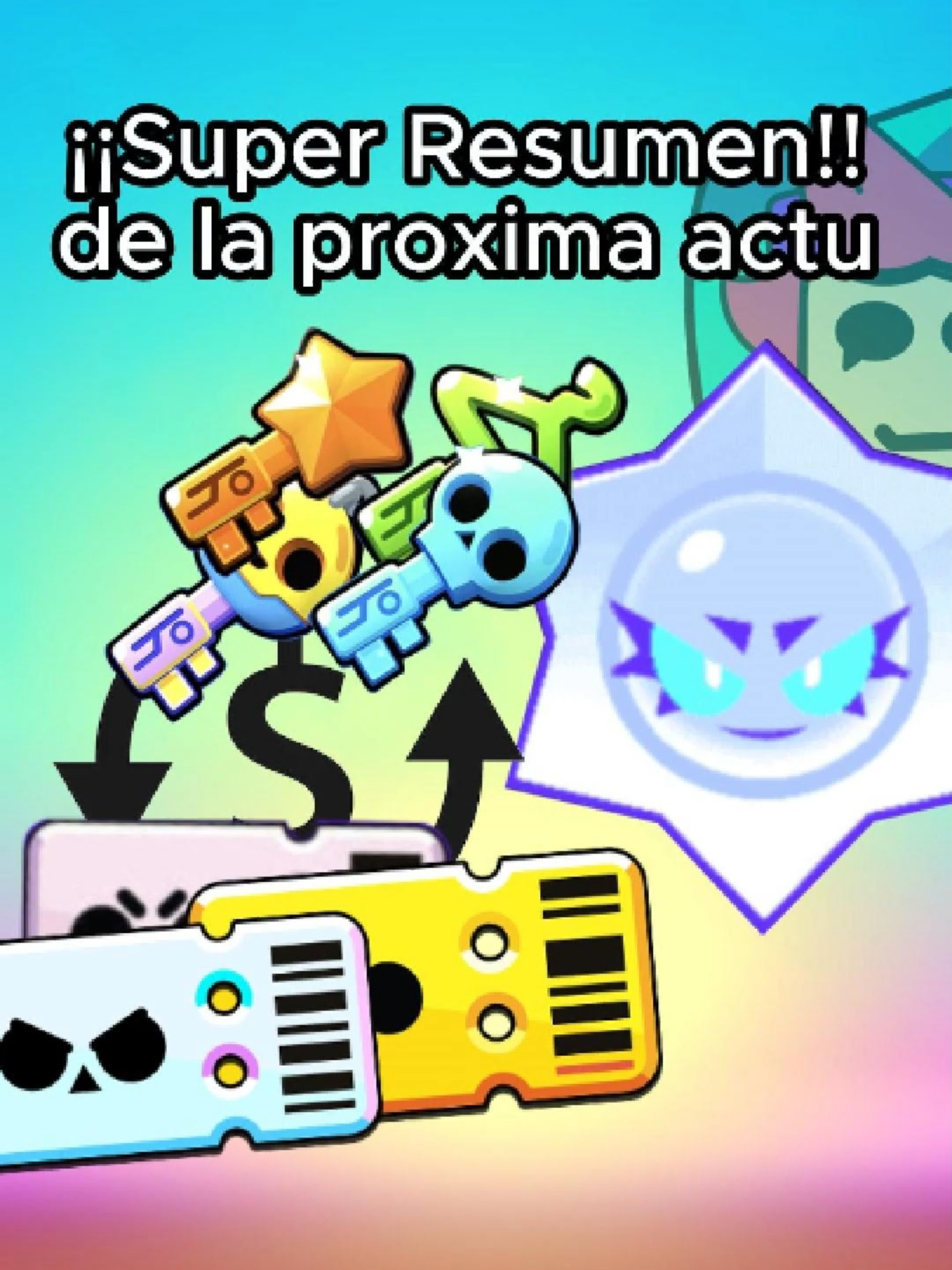 ¡¡Super Resumen de la proxima actu!! (parte 2) 🤑 #Supercell #brawl #brawl_stars #Buffies #brawlpass #Caosdrops @brawlstars