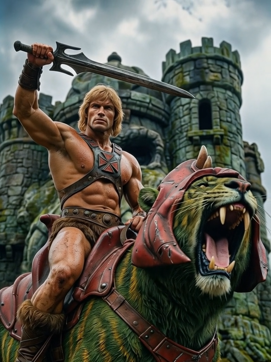 He-Man and the Masters of the universe.  How many of your had the Cringer battlecat toy?  #heman  #skeletor #orko  #mastersoftheuniverse 