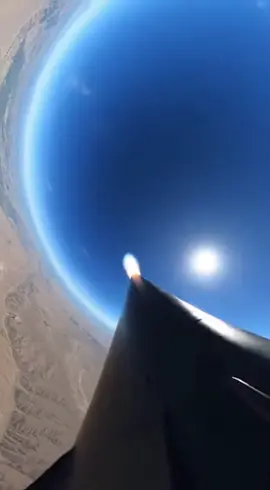 Unfiltered footage captured from an unidentified high-speed object. Engine cuts, then a dizzying reveal. Is this what we think it is? لقطات غير مصفاة التُقطت من جسم مجهول عالي السرعة. توقف المحرك، ثم كشف مذهل. هل هذا ما نعتقده؟ #mystery #unexplained #foundfootage #anomaly #spaceanomaly #whatisthis #conspiracytiktok #غموض #ماذا_حدث #فضائي