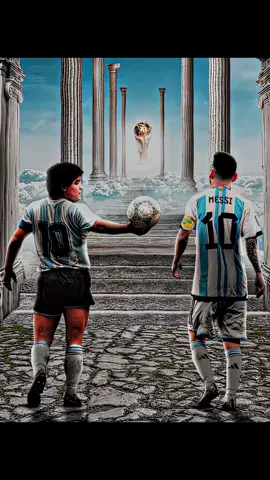 Maradona e Messi❤️ #AURA  #maradona  #messi