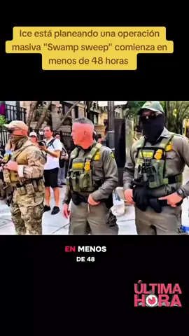 Ice comienza operativo migratorio 