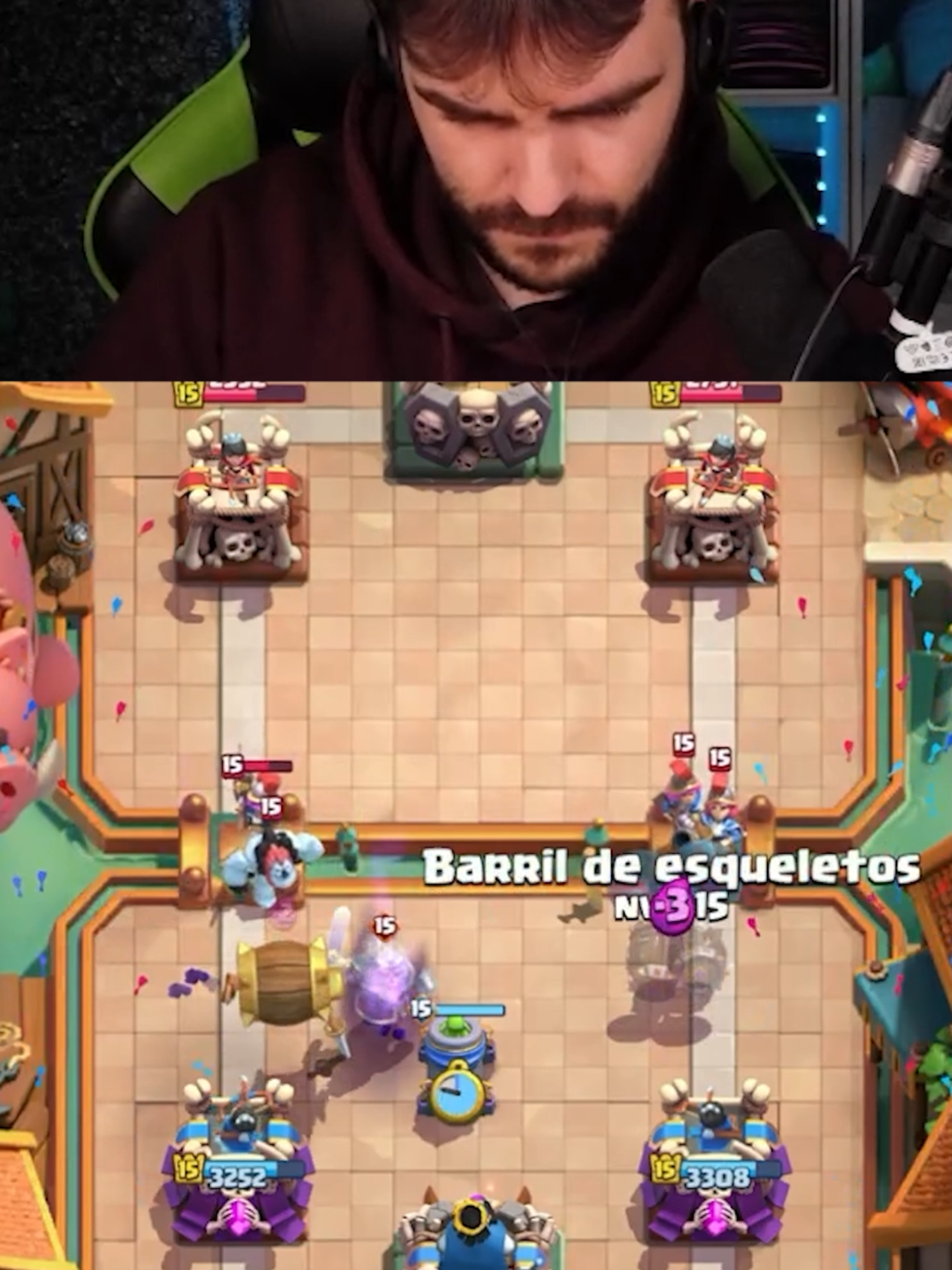 Partida Muy Tensa Vs Trio! BOOOEEE