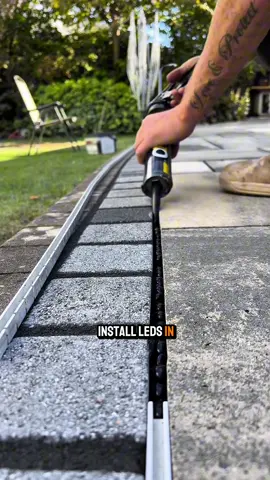 The Smartest Patio LED Trick You’ve Never Seen #construction #DIY #build 