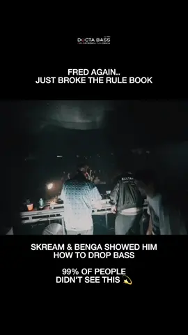 When the student meets the masters. 🤯 Fred again.. had the Vancouver crowd losing it when he dropped this you're a star remix alongside the Dubstep OGs, Skream & Benga #FredAgain #Dubstep #Skrillex #music #edm 
