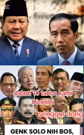 dalam sepuluh tahun rakyat dizolimi  oleh pak Jokowi para aktivis desak peresiden Prabowo untuk tidak menutupi jokowi lagi segera bergerak adili Semua oligaki jokowi#viral #nasipjokowidodo #prabowosubianto ##4upage #fyppppppppppppppppppppppp 