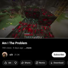 Am I the problem? #foryou #Minecraft #venting #sadness #ruin 