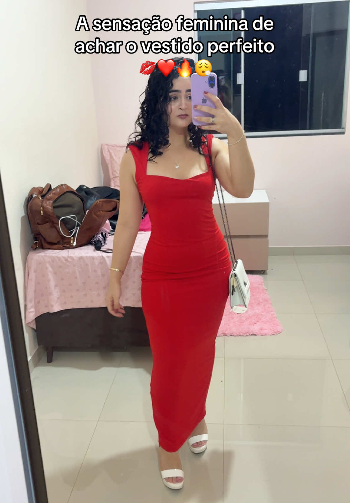 Lindo demaiiis ❤️ #vestidoslongos #vestidocolado #ondulada 